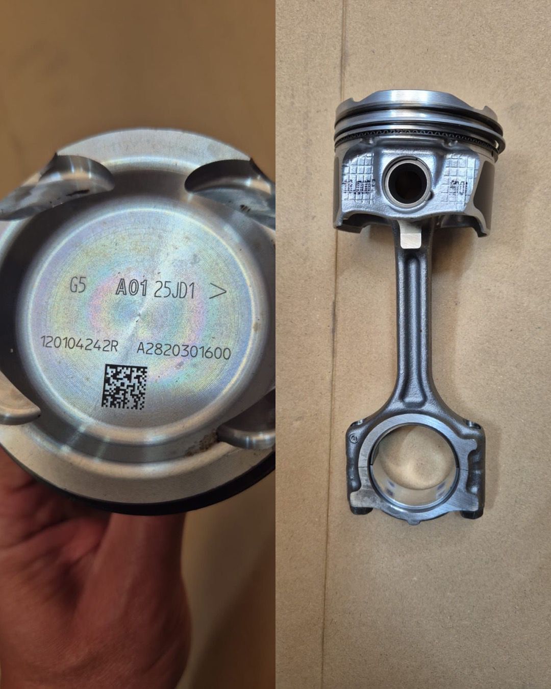 Renault Kadjar Piston Segman Takımı 0.50+Piston Kolu (1.3Tce-H5H) - 121603503R - Mais