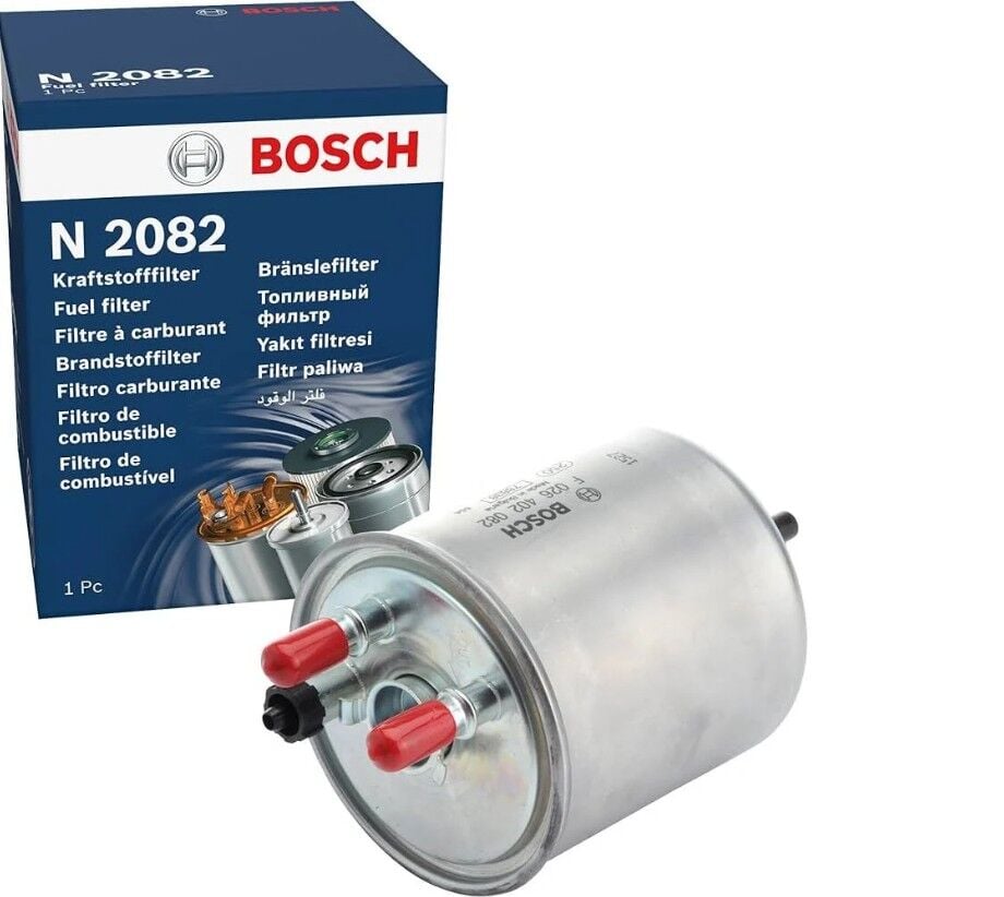 Renault Laguna 3 - III (1.5 Dci K9K) Mazot Yakıt Filtresi  Müşür Deliksiz - 8200638748 - 164003978R - Bosch