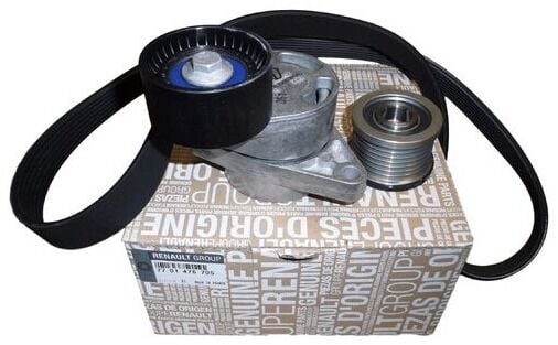 Renault Master II - 2 - Alternatör Kayış Kiti 2.5 Dci G9U (2003-2010) - 7701476705 - 7701475194