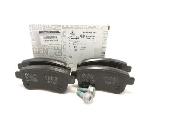 Renault Megane 4 - IV Arka Fren Balatası Otormatik / Elektrikli - 440601416R - 440603734R - 440604694R