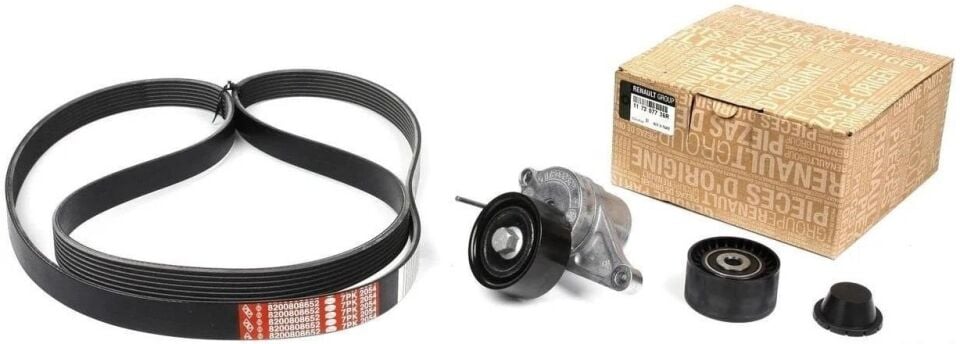Renault Master III - 3 - Alternatör V Kayış Seti 2.3 Dci M9T (2010-2020) - 117207736R