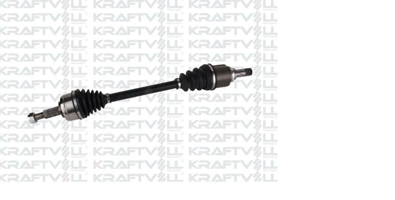 Renault Megane 3 - III Ön Sol Aks Komple - 8200847584 - 391016204R - Kraftvoll