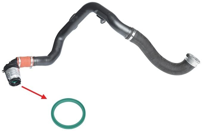 Renault Master III - Trafic II Turbo Hortum Contası - 7701066088 - 1655800Q0A - GM 93161779