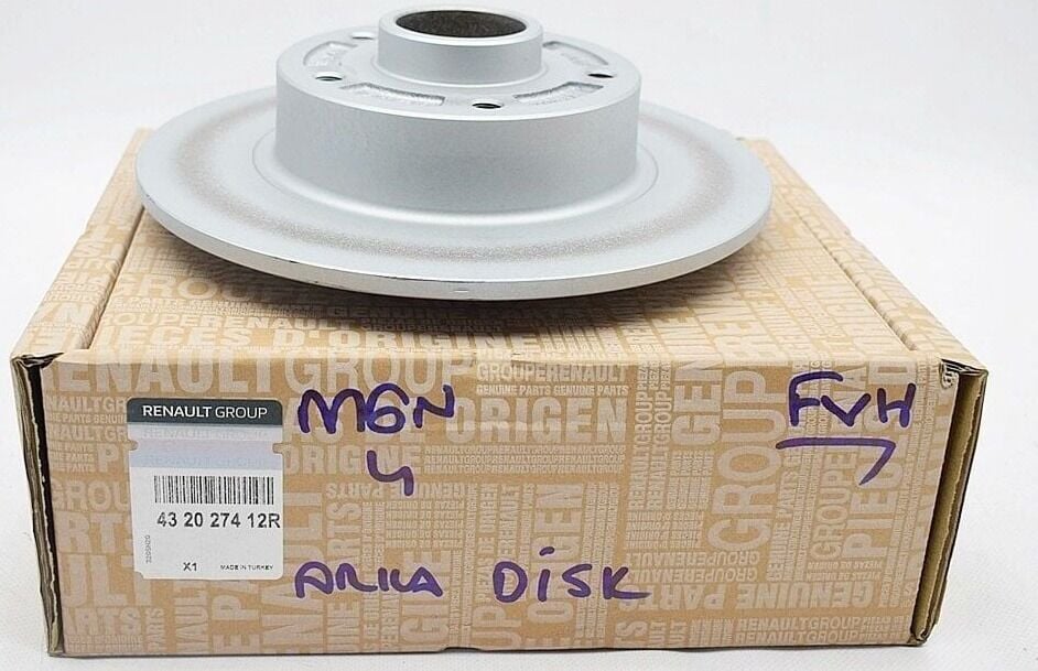 Renault Megane IV - 4 - Sedan Arka Fren Diski Rulmanlı Abs Okuyuculu (Adet) - 432027412R