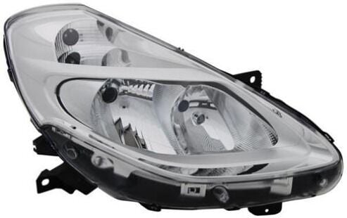 Renault Clio III - 3 - Sağ Elektrikli Krom H7+H7 Far - 7701072005 - 260104392R