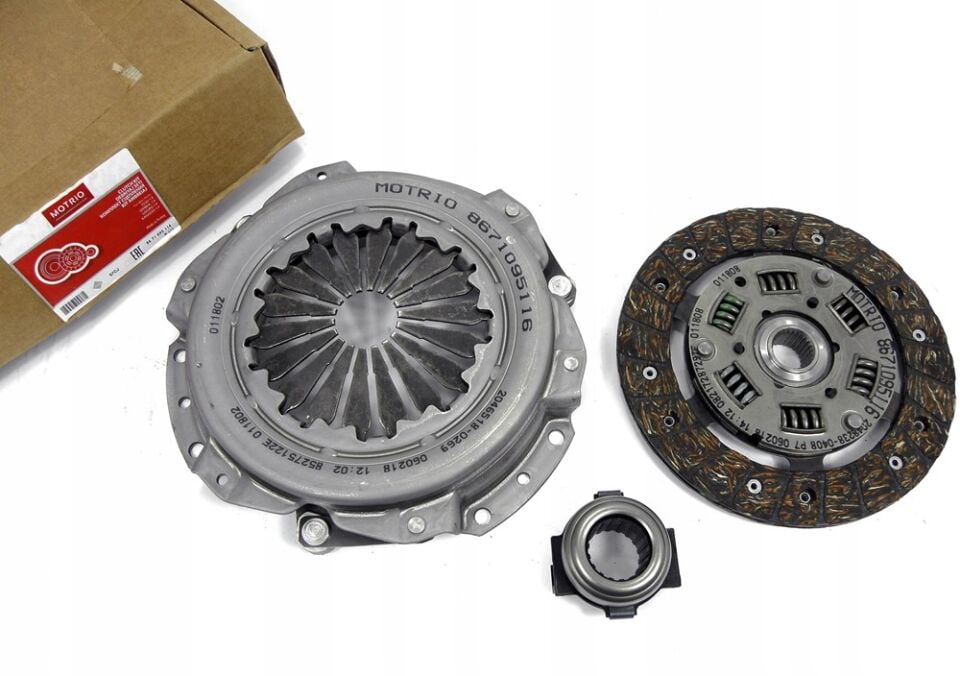 Renault R9 / R19 / Symbol / Clio / Kangoo / Megane / Twingoo / Express / Dacia Logan / Sandero / Solenza Debriyaj - Baskı Balata Bilya Seti (1.4 8 Valf / D7F / D4F / E7J / K7J / D4F)) - 302055852R - 302052727R - 7701478126 - 7701470986 - 302050453R