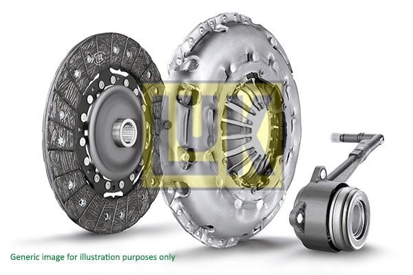 Renault Taliant / Kangoo / Combi / Clio / Symbol / Megane / Fluence / Captur / Talisman / Scenic / Latitude / Laguna / Dacia Duster / Dokker / Lodgy / Sandero / Logan Debriyaj Seti + Bilyası 6 Vites (1.5 Dci K9K) - 302057505R - 302055884R - 302051674R