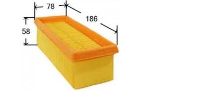 Renault Clio Symbol / Thali (1.2 16 Valf D4F) Hava Filtresi - 8200104272 - İthal