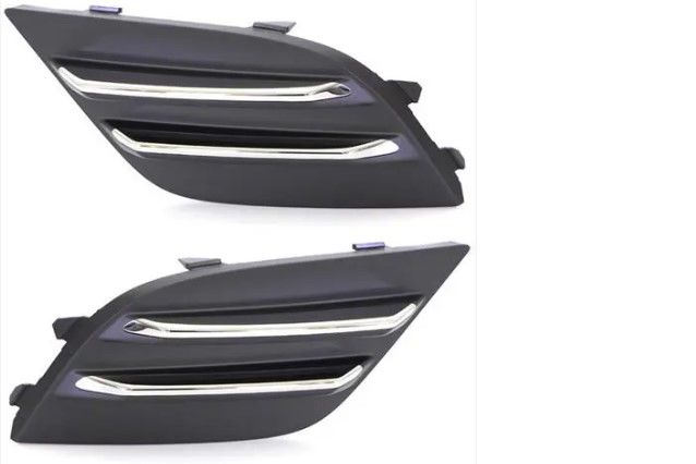 Renault Clio 4 - IV (2016 - 2020) Sis Farı Kapak Takımı Krom / Nikelajlı - 263363726R