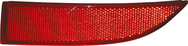 Renault Symbol / Dacia Sandero II - 2 / Logan II - 2 2012 - Sağ Arka Tampon Reflektörü - 265600427R