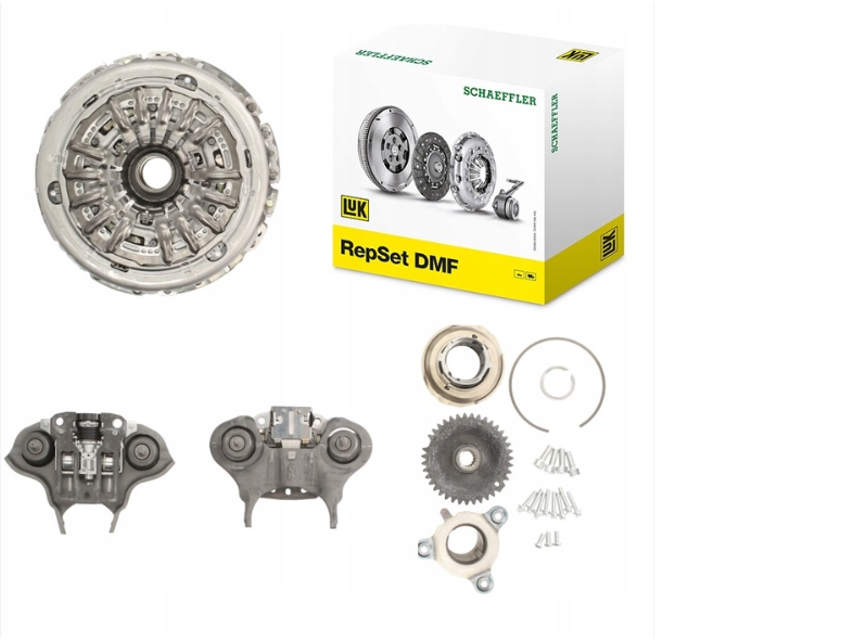 Renault cLİO 4 - IV EDC Otomatik Debriyaj Seti Baskı Balata Bilya - (1.5 Dci K9K) - 302054315R - Luk