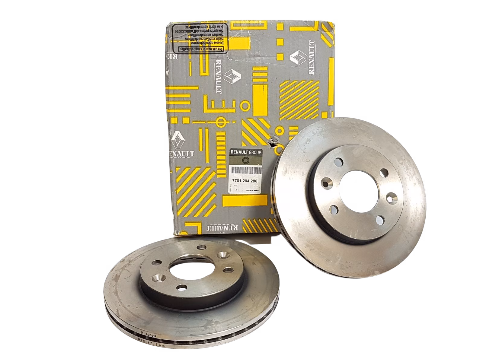 Renault R9 / R11 / R19 / R21 / Clio / Knagoo / Symbol Ön Fren Disk Takımı Küçük Tip - 7700756572 - 7701204286
