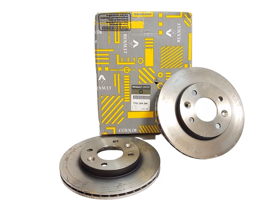 Renault R9 / R11 / R19 / R21 / Clio / Knagoo / Symbol Ön Fren Disk Takımı Küçük Tip - 7700756572 - 7701204286