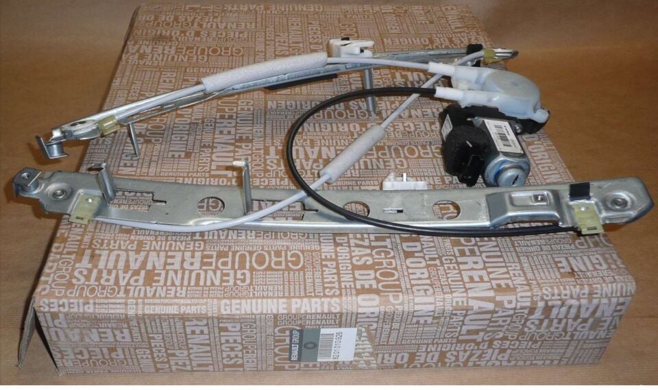 Renault Megane 2 - II Ön Sol Cam Krikosu Elektrikli Motorlu (Modülsüz) - 8201010926 - Mais