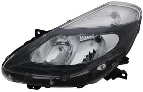 Renault Clio III - 3 - Sol Elektrikli Siyah H7+H7 Far - 7701072012 - 260603106R