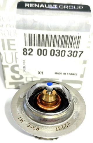Renault R19 / Clio / Symbol / Megane / Scenic / Laguna / Dacia Logan/ Sandero Termostat (83°C) - 8200030307 - 2120000Q0A
