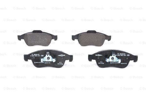 Renault Megane 3 - III / Fluecne / Scenic 3 - III / Captur / Clio 5 - V / Dacia Dokker / Lodgy / Duster Ön Fren Balatası Takım 410607115R - 410600379R - 410A12582R