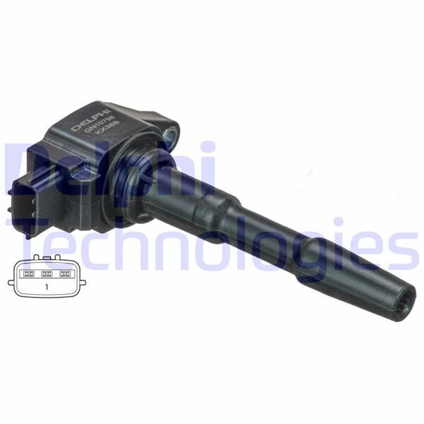 Renault Captur / Kadjar / Clio 4 - IV / Megane 4 - IV / Dacia Sandero / Logan ( 1.2 TCE H4D - 1.4 TCE H4J) Ateşleme Bobini - 224332428R - 2244800Q0F - 2819060000