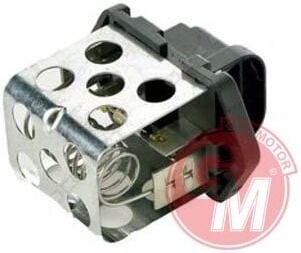 Renault Megane I - 1 / Clio II - 2 / Kangoo / Symbol I - 1 / Symbol II - 2 / Twingo I - 1 / Master III - 3 / Dacia Logan I - 1 - Fan Motor Rezistansı - 7701206244 - 6001546309