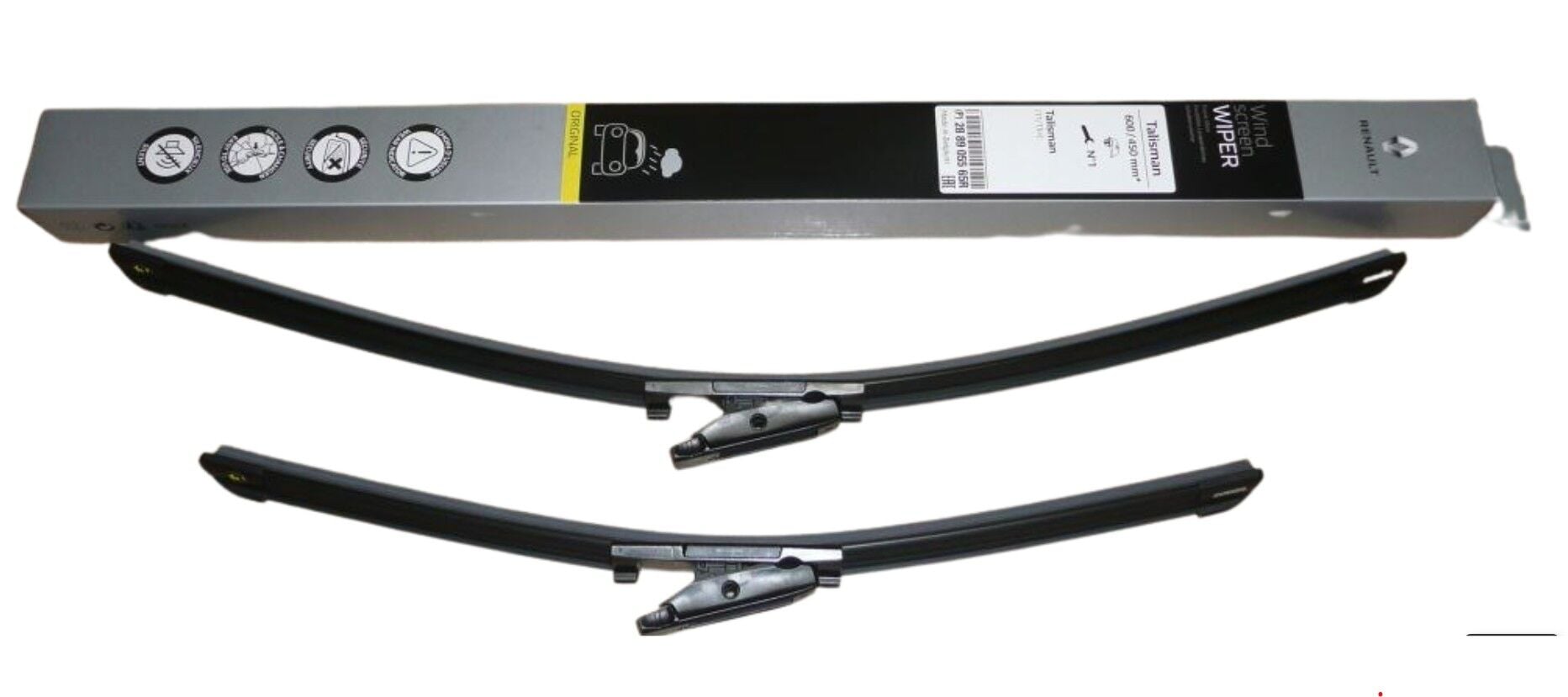 Renault Megane 4 - IV Dış Ön Silecek Takım (60mm / 45mm) - 288905565R