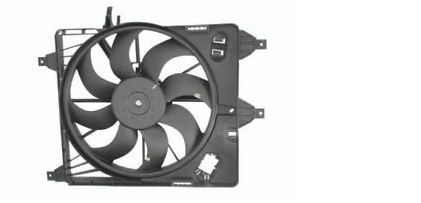 Renault Clio 2 - II - Fan Motoru +Pervanesi + Fan Şasesi - 7701054966 - 7701043964 - Kale