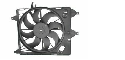 Renault Clio 2 - II - Fan Motoru +Pervanesi + Fan Şasesi - 7701054966 - 7701043964 - Kale