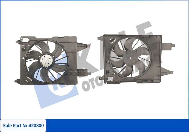 Renault Kangoo / Clio / Megane / Scenic / Symbol Fan Motoru + Pervanesi Fan Şasesi - 7701071862 - 7701070315 - 7701054966