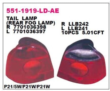 Renault Twingo Stop Sağ - 7701203868 - 7701036398 - Depo