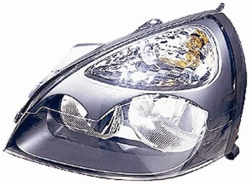 Renault Clio II - 2 / Clio III - 3 - Sol Ön Elektrikli Gri Far - 7701057654