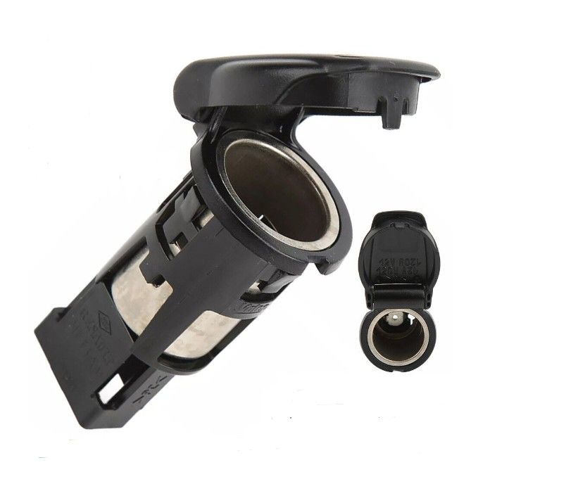 Dacia Duster (Priz) Aksesuar Çakmaklık Kapağı -  253312923R - 253318224R - Renault Mais