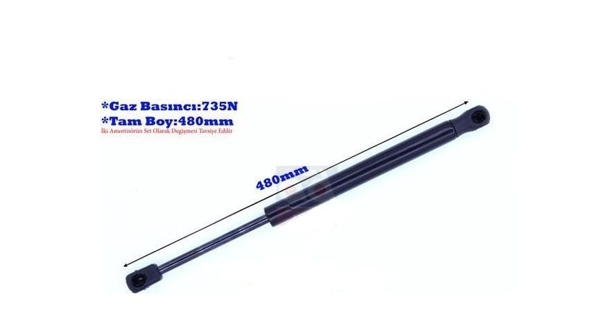 Renault Megaen 3 - III Arka Bagaj Amortisörü - 844300009R - Tuff