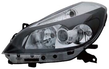 Renault Clio III - 3 - Sol Ön Elektrikli Motorlu Mercekli Gündüz Farlı Far HB - 7701061075