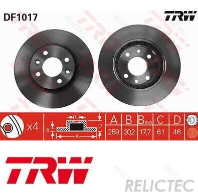 Renault 25 Ön Fren Disk Takımı