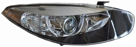 Renault Fluence - Sağ Ön Elektrikli Siyah Far - 260101331R