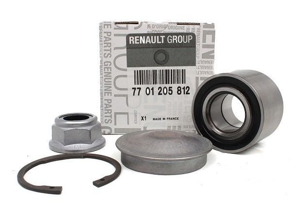 Renault R9 / R11 / R19 / Clio I - 1 / Clio II - 2 / Clio III - 3 / Megane I - 1 / Modus / Twingo / Dacia Logan II - 2 - Arka Teker Rulmanı - 7701205812 - 7701465735