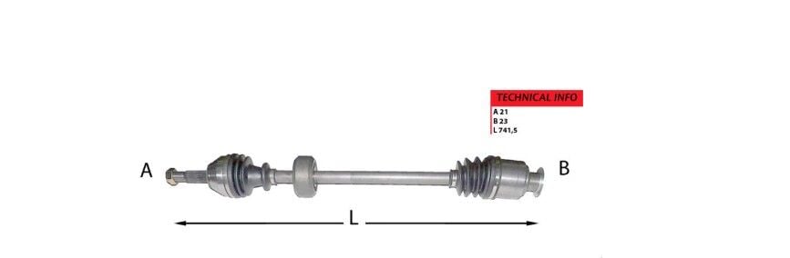 Renault Megane 1 - I Sağ Ön Aks Kompe (ABS) - 7701352473 - Mga