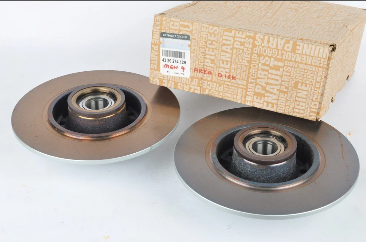 Renault Megane 4 - IV - Arka Fren Diski Rulmanlı Tek - 432000185R - 432027412R - Renault Mais