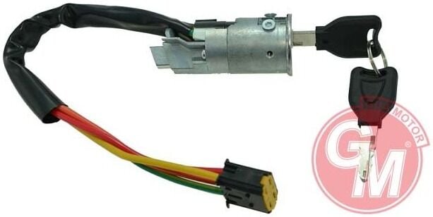 Renault Clio I - 1 / Clio II - 2 / Kangoo / Dacia Logan II - 2 - Kilitli Kontak Anahtarı - 7701471220 - 7701471098