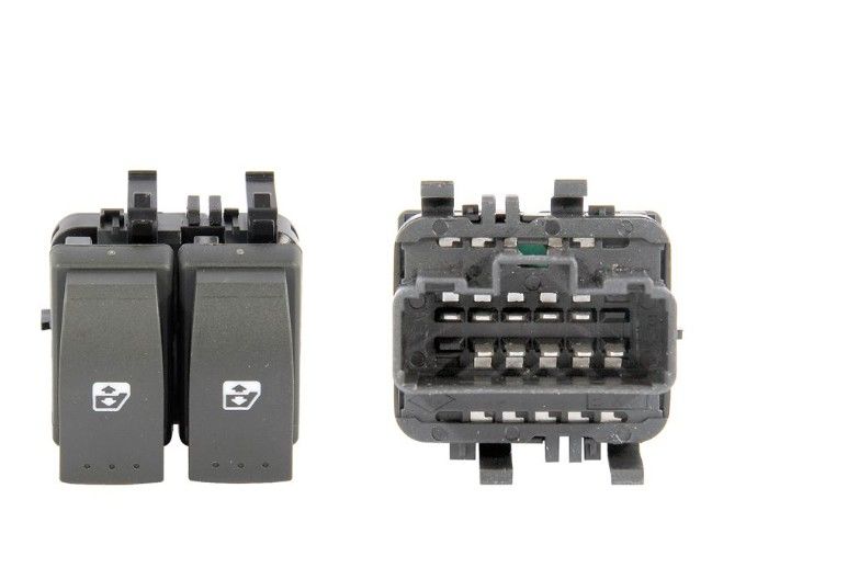 Renault Megane 2 - Sol Ön Cam Açma Düğmesi - Butonu - 8200315034 - Ema