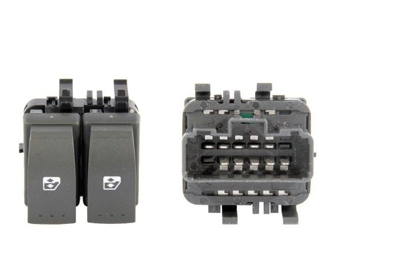Renault Megane 2 - Sol Ön Cam Açma Düğmesi - Butonu - 8200315034 - Ema