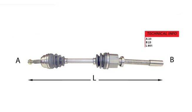 Renault Laguna 1-I Ön Aks Komple Sağ - 7701352755 - İthal