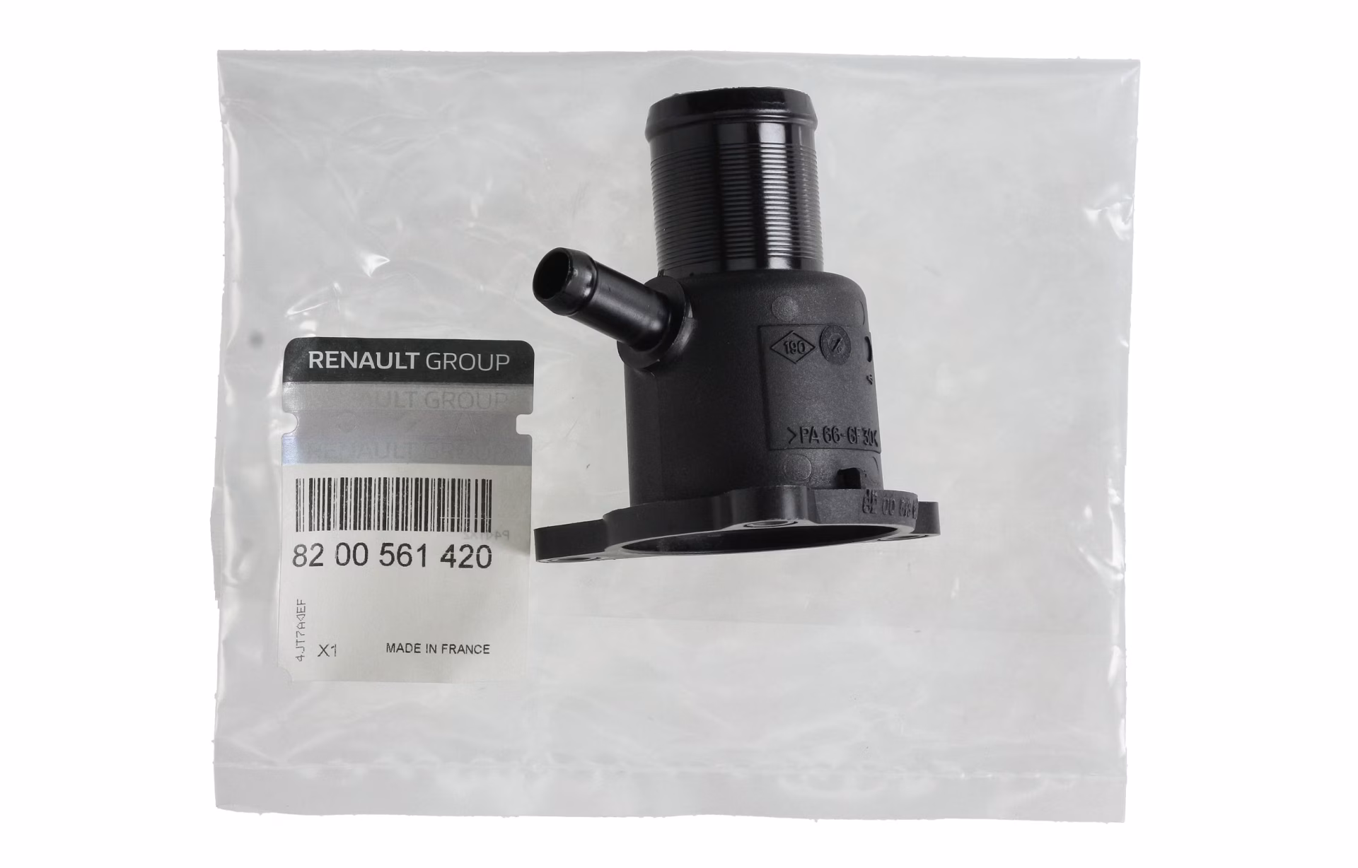 Renault Clio / Megane / Fluence / Laguna / Scenic / Dacia Logan / Sandero (1.4 - 1.6 K4J - K4M) Termostat Kapağı Plastik - 8200561420 - 7700101179 - 7700869797