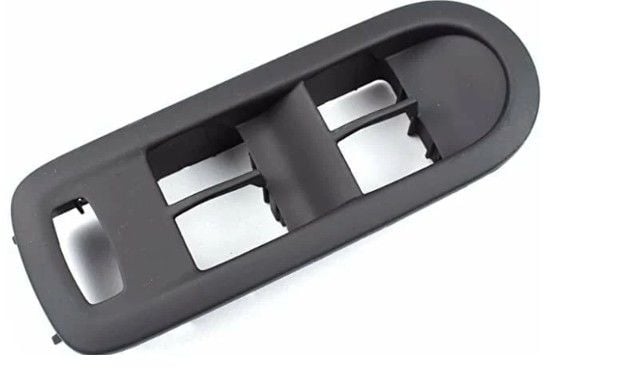 Renault Megane 2 - II Ön Cam Açma Düğme Çerçevesi Siyah - 8200195937 - Sagem