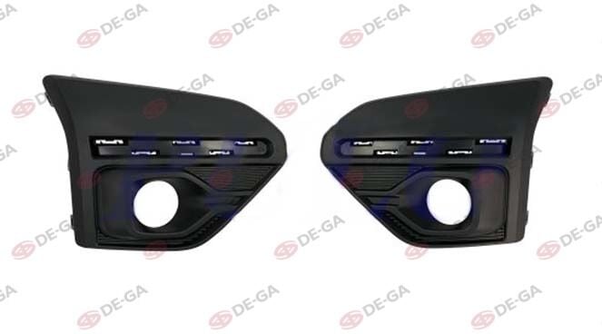 Dacia Jogger / Sandero Stepway 3 - III (2020-2022) Ön Tampon Sis Far Çerçevesi Sis Delikli Set - 261524158R