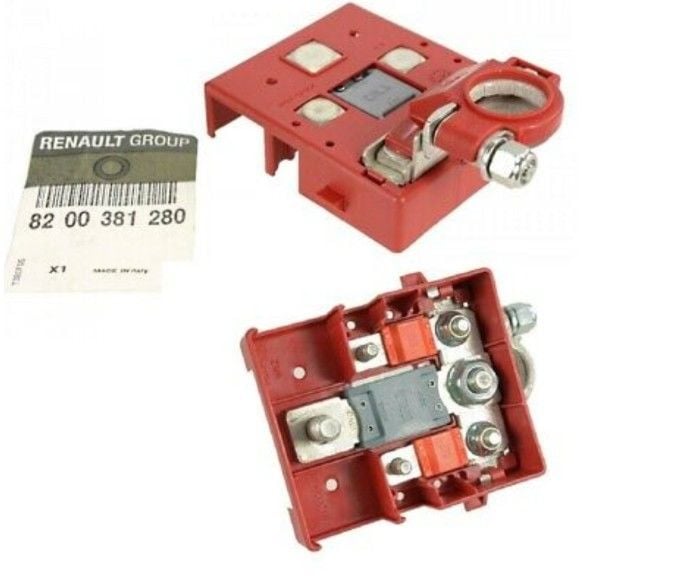 Renault Megane 2 - II Akü Sigorta Tablası - Kutup Başı - 8200381280 - Renault Mais