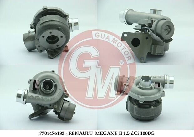 Renault Megane II - 2 / Clio II - 2 - Turbo Şarj 1.5 Dci 100bg - 7701476183 - 7701475135