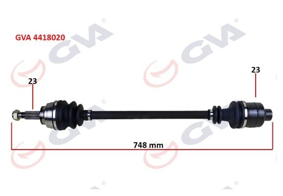 Renault Laguna 1-I Ön Aks Sağ - 8200024622 - GVA