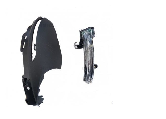 Renault Megane 4 - IV Dış Dikiz Ayna Kapağı + Sinyal Sol  (Ledli) - 963066878R - Kaya Plastik