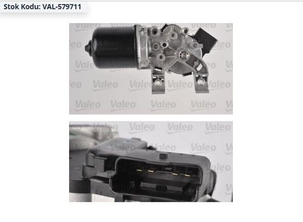 Renault Megane 2 - II Ön Cam Silecek Motoru 7701054828