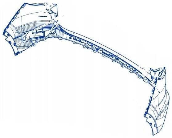 Renault Austral - Arka Tampon - 850129093R